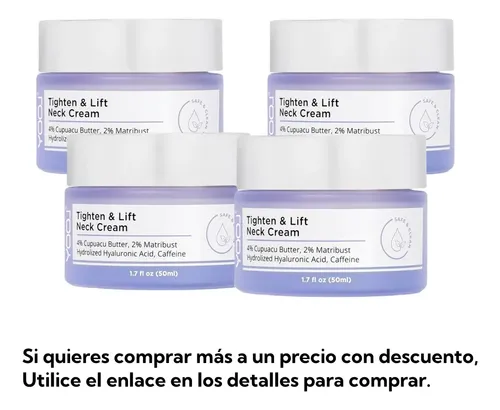 Crema Reafirmante Para Cuello, Efecto Tensor Y Elevador,,;