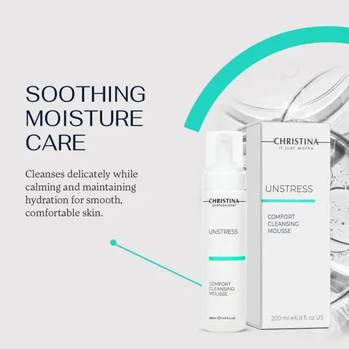 Mousse Limpiadora Christina Unstress 200 Ml