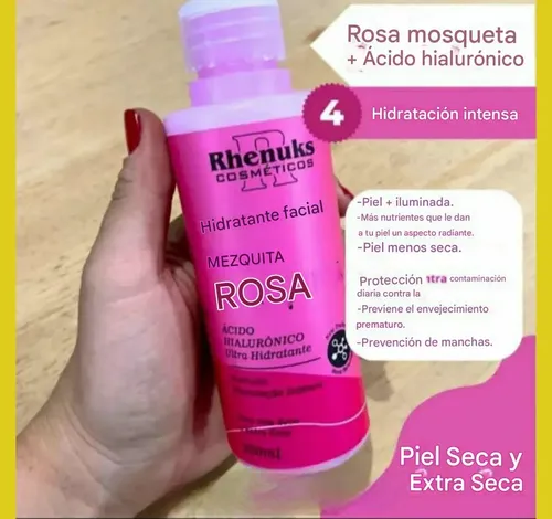 Kit Cuidado Facial Rosa Mosqueta Rhenuks Skincare Completo