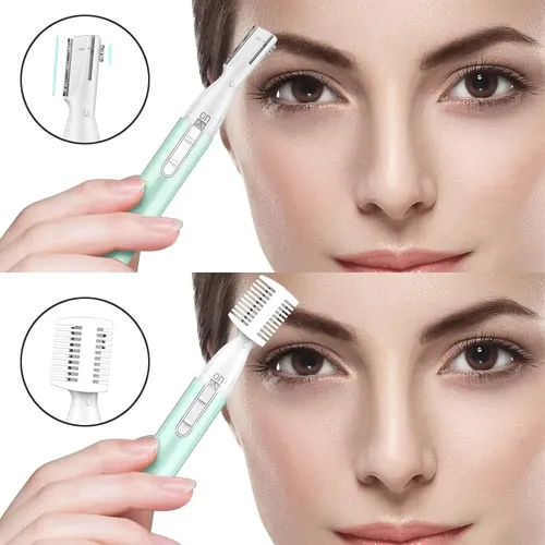 Depiladora Eléctrica Precisión Mujer Facial Sin Dolor