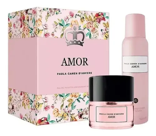 Paula Cahen D’Anvers Perfume Mujer Amor Floral Set 60ml + Deo 123ml