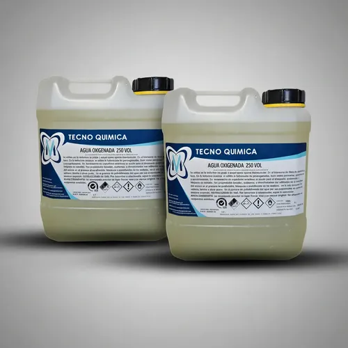 Agua Oxigenada 250 Volumenes Bidones Reforzados Total 10 Lts