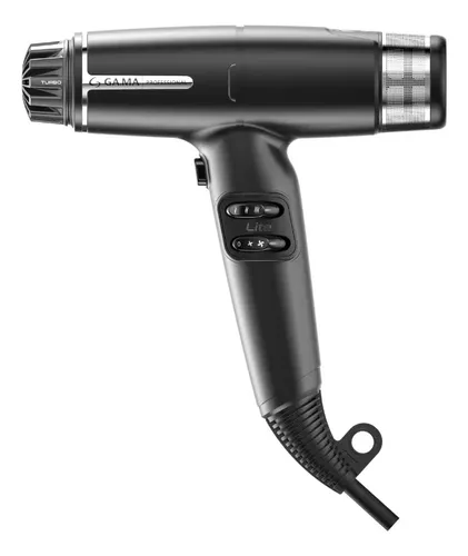 Secador Pelo Gama Professional Iq Lite Black Turbo Venturi