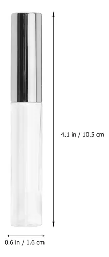 Tubos De Brillo De Labios Vacíos 10ml Transparente Con Tapa