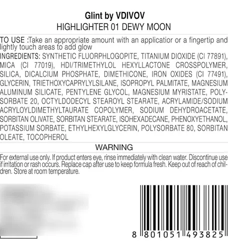 Iluminador Glint Dewy Moon De Glint