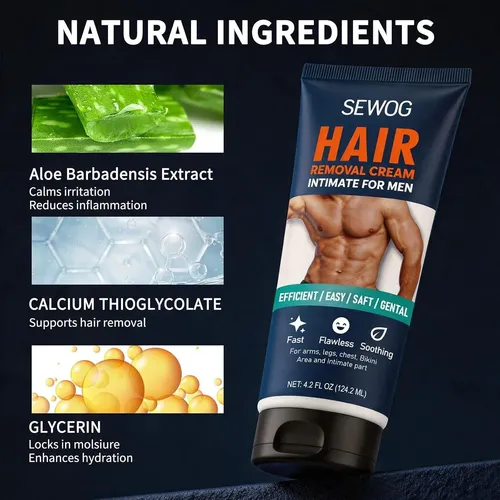 Crema Depilatoria Sewog Para Hombres