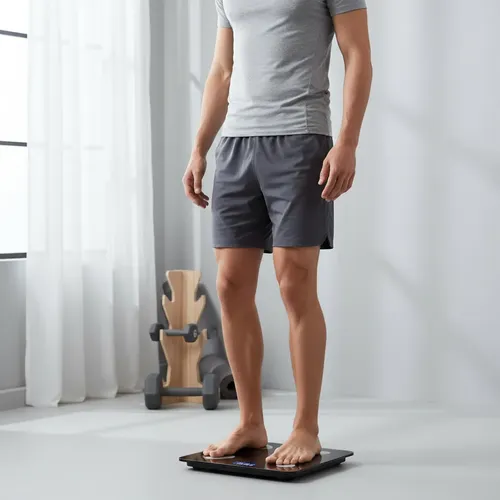Balanza Digital De Baño Inteligente Bluetooth 180 Kg Negra