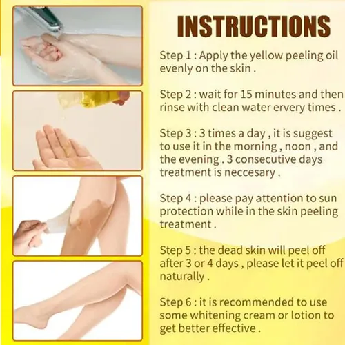 Aceite Exfoliante Genérico Extra Fuerte Para Piel Oscura 110