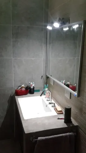 Espejo Led Dimmer Touch Táctil Central Maquillaje 45x55cm!!