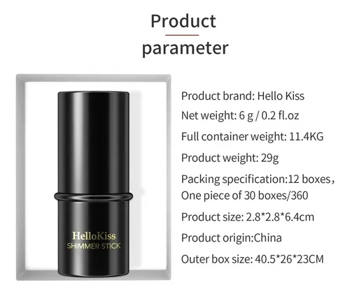 Hellokiss Barra Contorno Iluminador Aegyo Sal Perlado Larga