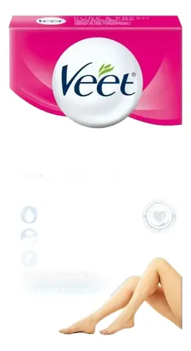 Bandas De Cera Depilatorias Veet Easy-gel Piel Sensible
