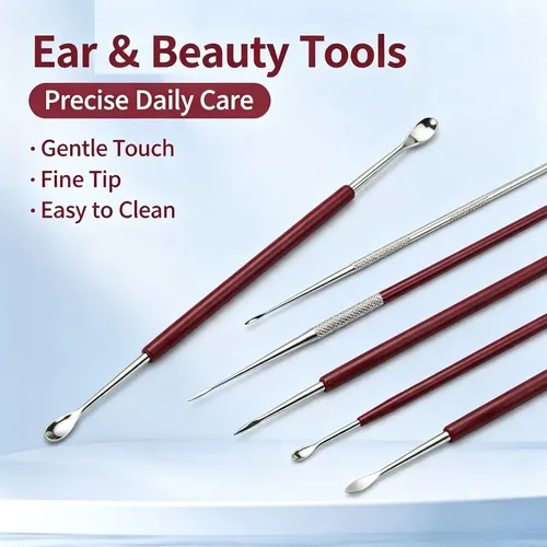 Kit De Manicura 10 Piezas Acero Inoxidable