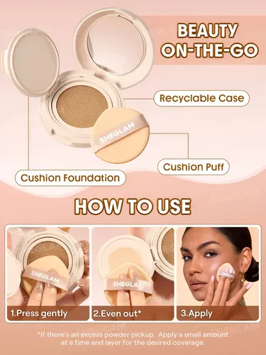 Lock & Go Long-lasting Base Cushion Sheglam