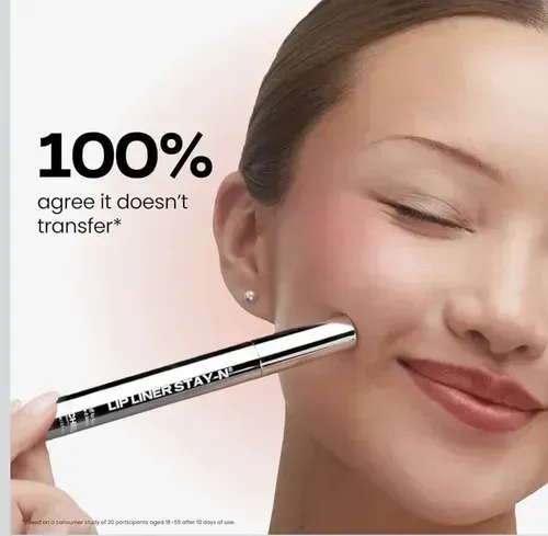 Delineador De Labios Sacheu Peel Off Tono 01 Noohde 03 Rose P- Inked