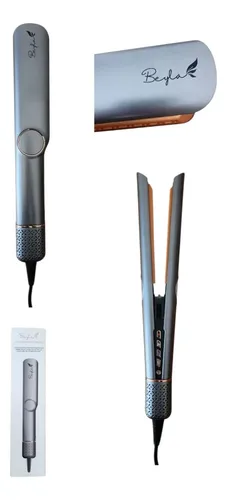 Plancha De Pelo Por Aire Profesional Y Compacta Beyla Gris
