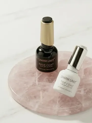 Base Y Top Coat Charm Limit Esmalte Semipermanente Pop 10ml