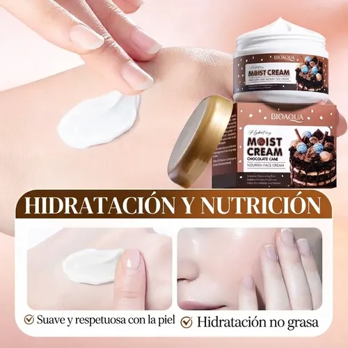 Crema Facial Nutriente Hidrat. Chocolate Cake 100g Bioaqua