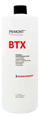 Primont Btx Acondicionador Reparador Procesados Teñidos 1lt