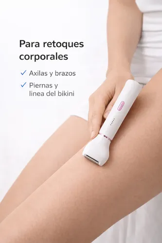 Depiladora Eléctrica 5 En 1 Recargable Rostro Y Cuerpo