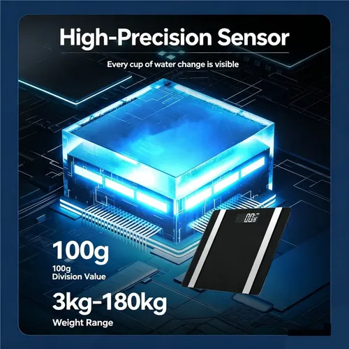 Cx/ Báscula Digital Corporal Bluetooth App 180kg Y/