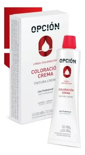 Tintura Crema Profesional De Cabellos Opcion Coloracion 60g Tono 921 -RUBIO MUY CLARO NACARADO CENIZA