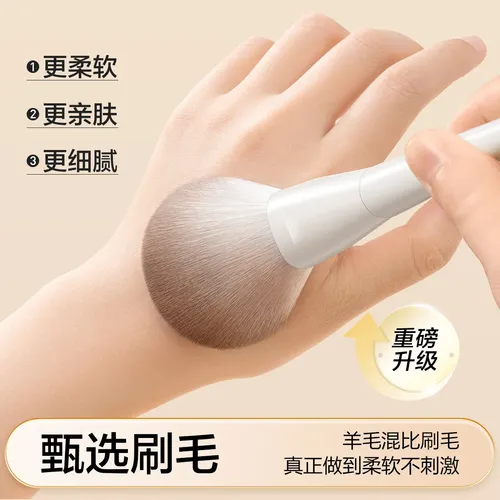 Set Grande De Brochas Para Ojos Delineado Y Contorno