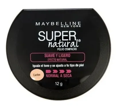 Polvo Compacto Maybelline Super Natural Suave Ligero Caribe