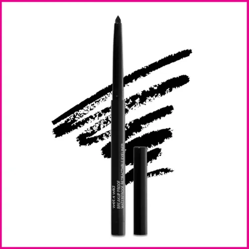 Delineador Ojos A Prueba De Agua Waterproof Wet N Wild Color BLACKEST
