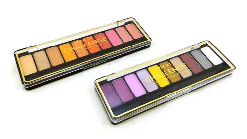 Paleta Sombras Ojos Challenge Pink 21 X Set 2 Unidades