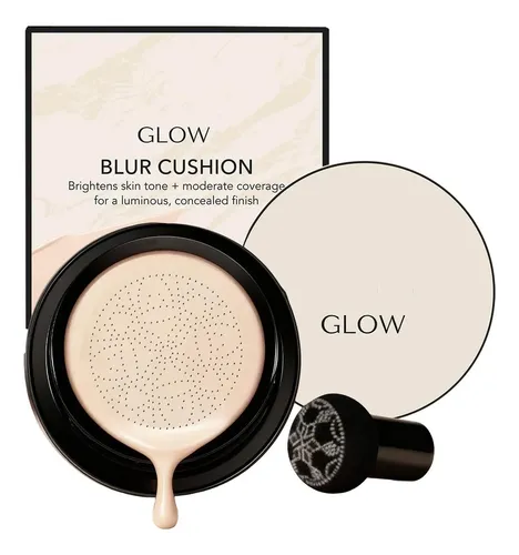 Foundation Cushion, Cc Cream With Mushroom-shaped