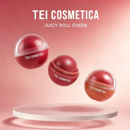 Rubor Juicy Roll Cheek Tei Cosmetica Formato Roll On