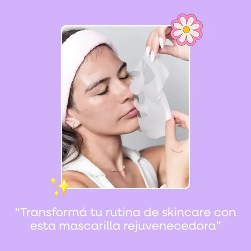 Mascarilla Facial Mely Retinol Jojoba Pomelo Antiarrugas X1 Madura