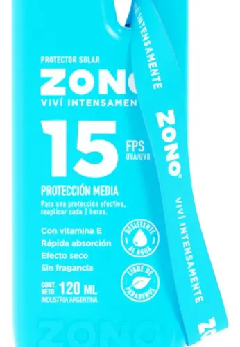 Zono Crema Protectora Solar Fps 15 C/vitamina E 120ml