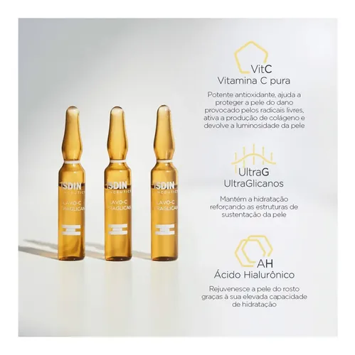 Sérum Flavo C Ultraglican Isdin día de 2mL