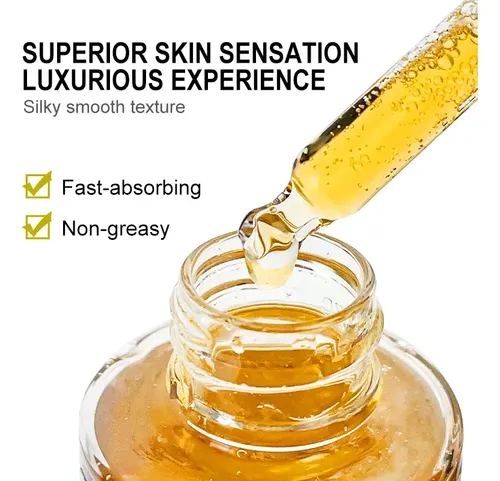 Sérum De Vitamina C Auquest Para Rostro Con Ácido Hialurónic