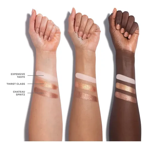 Paleta de sombras de ojos Morphe Dazzling Metallics Champagne On Tap