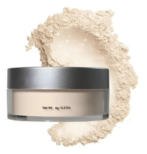 Polvo Suelto Fijador De Maquillaje Onkessy 40g Acabado Mate