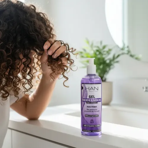 Han Gel Modelador No Graso Para Peinar Metodo Curly 375 Ml