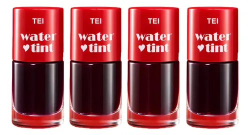 Water Tint Labial Tei Efecto Tinta Mate Larga Duración