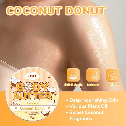Bálsamo Corporal De Donut De Coco