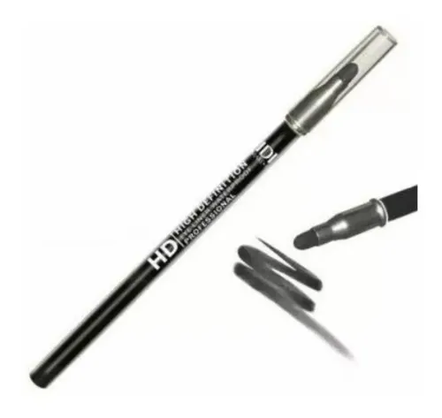 Delineador Retráctil Negro IDI Make Up HD Hipoalergénico Larga Duración