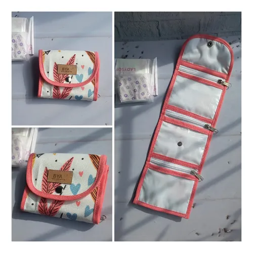 Estuche Porta Toallitas Femeninas. Neceser Intimo