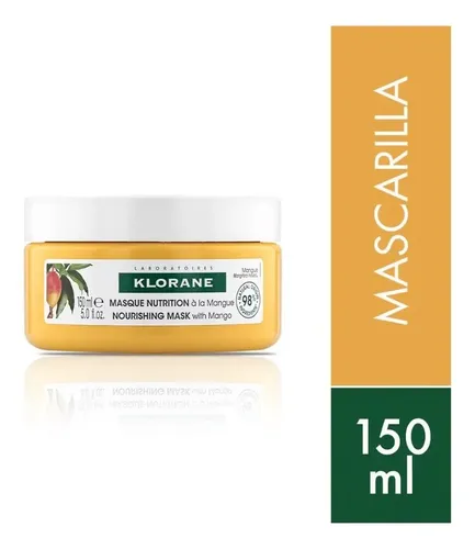 Klorane Mascarilla Nutricion Reparadora Mango X 150 Ml