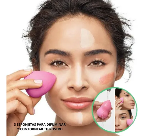 Combo Maquillaje Completo Tonos Calidos Efecto Bronceado X17