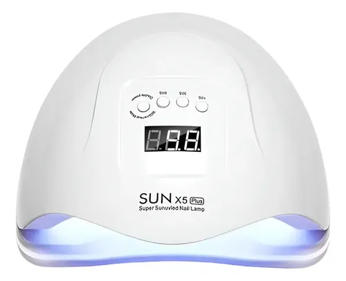 Cabina Uñas Uvled Sun X5 Plus 80w Color Blanco