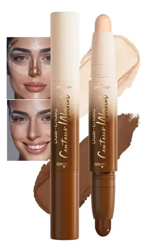 Barra De Contorno E Iluminador 2 En 1 Iatmomod Nude Beige