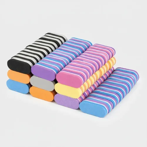 Lima De Uñas City Girl 100/180 Sponge Mini Para Mujer X10 Un Variado Liso