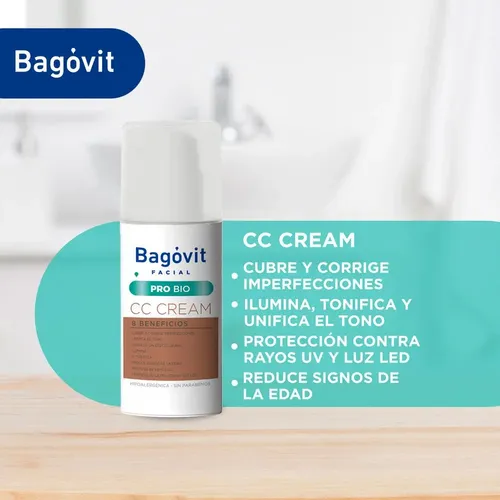 Bagovit Crema Facial Pro Bio Color 50 Gr