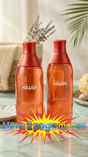 Kit De 2 Body Splash De Kaiak Femenino
