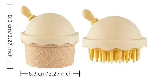 Cepillo De Helado Para Cabello Y Cuero Cabelludo Con Tapa, A